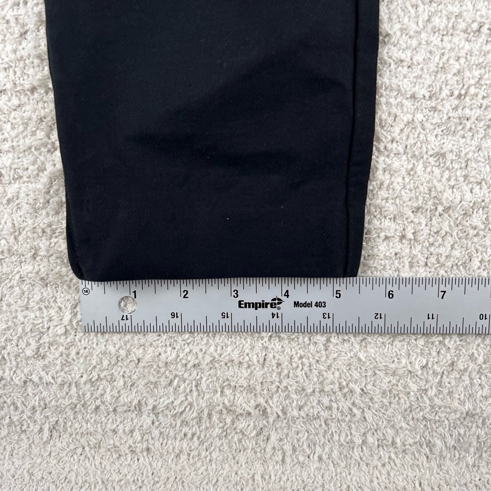 Ann Taylor Loft Women's Pants 10 Black Marisa Ankle Skinny Zip Career Chinos - Picture 13 of 13